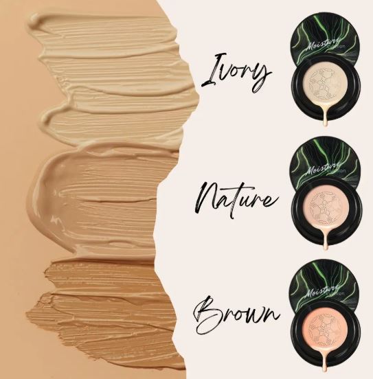 Base Moisture Cushion - Alta Cobertura e Hidratación