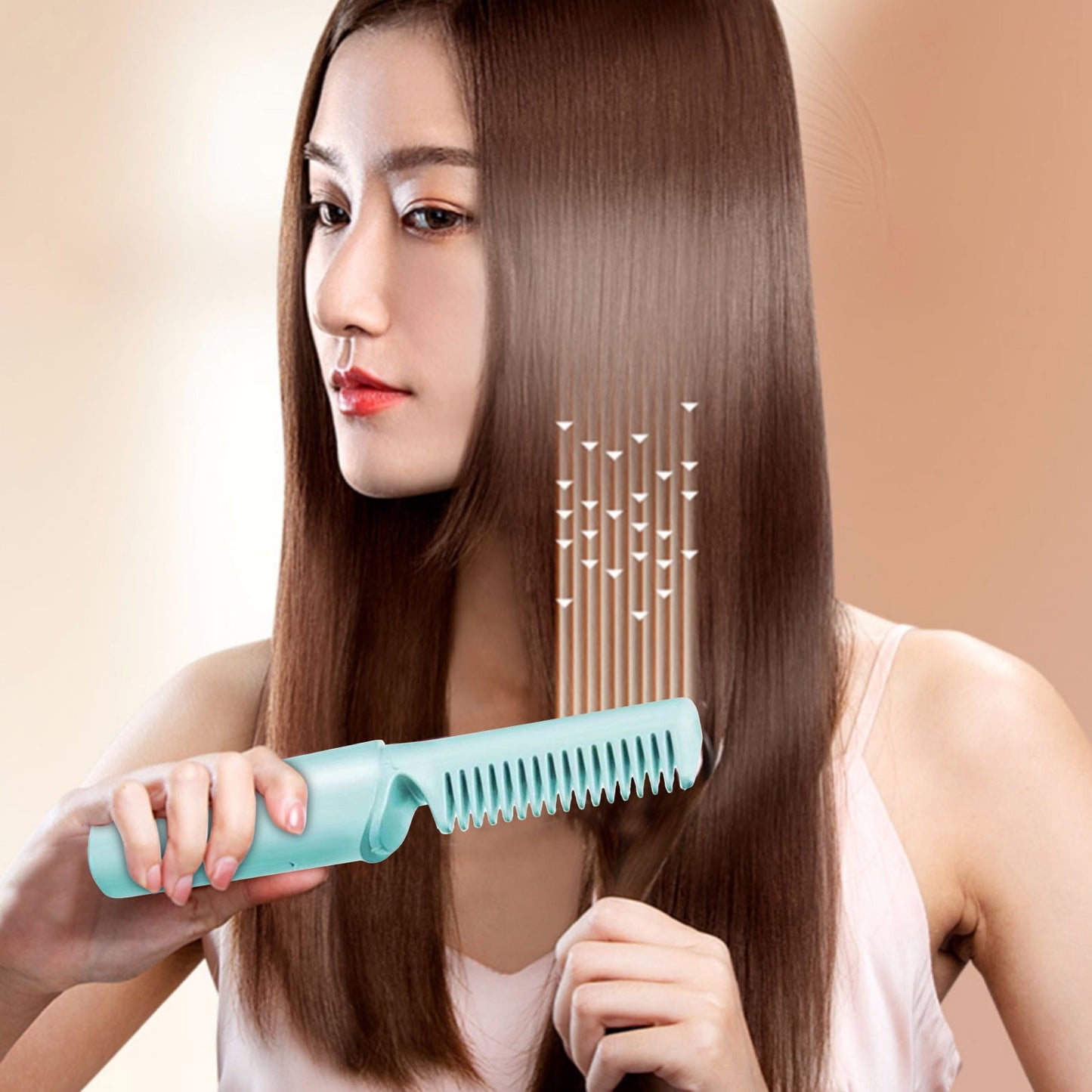 SmoothBrush®: Alisado fácil y rápido.